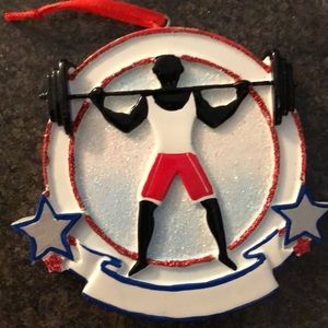 Weightlifting Christmas 🎄 Ornament